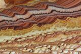Polished Slab Of Rolling Hills Dolomite - Mexico #93624-1